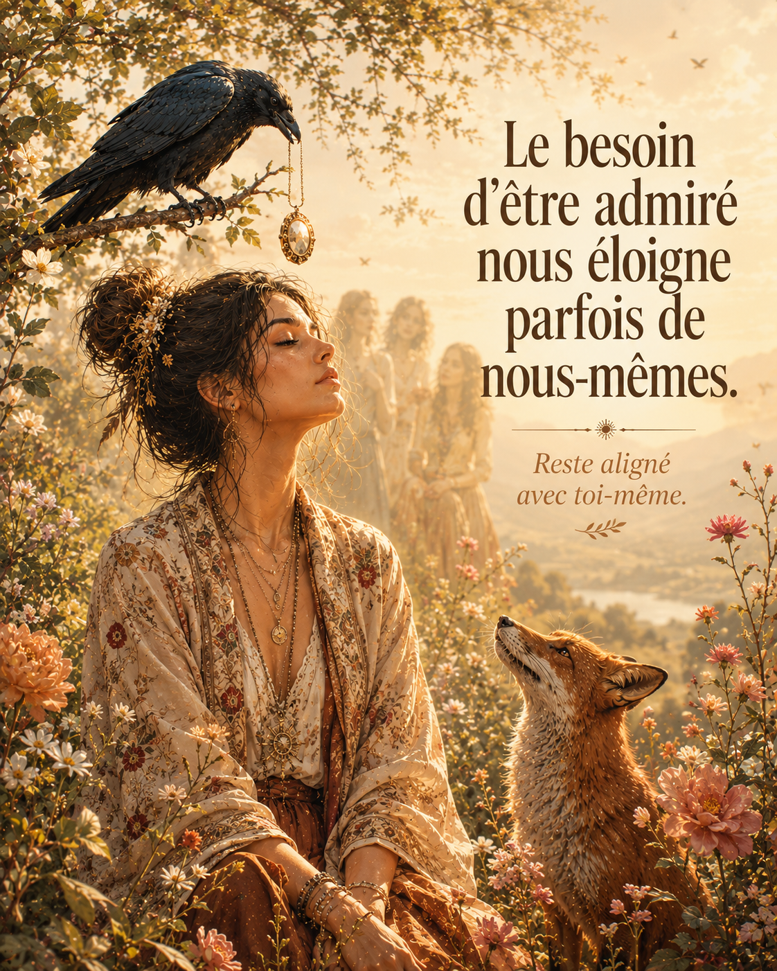 Le besoin d'être admiré.